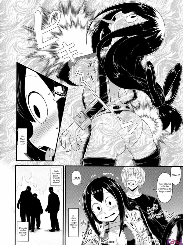 Tsuyu Asui Hentai - Sequestrada e fodida por vilões malignos