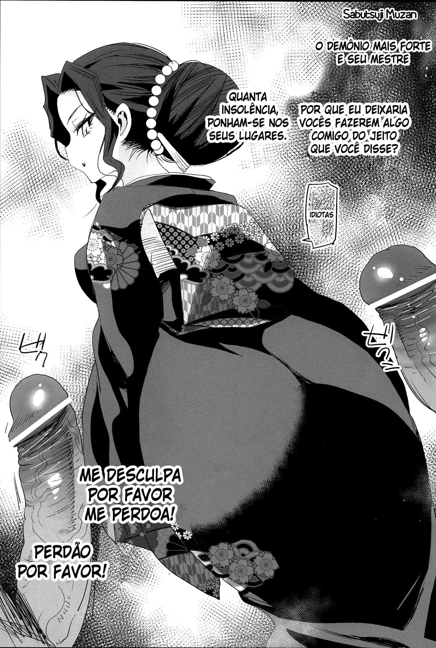 Kimetsu no Yaiba Porno - As caçadoras de demônio Oni