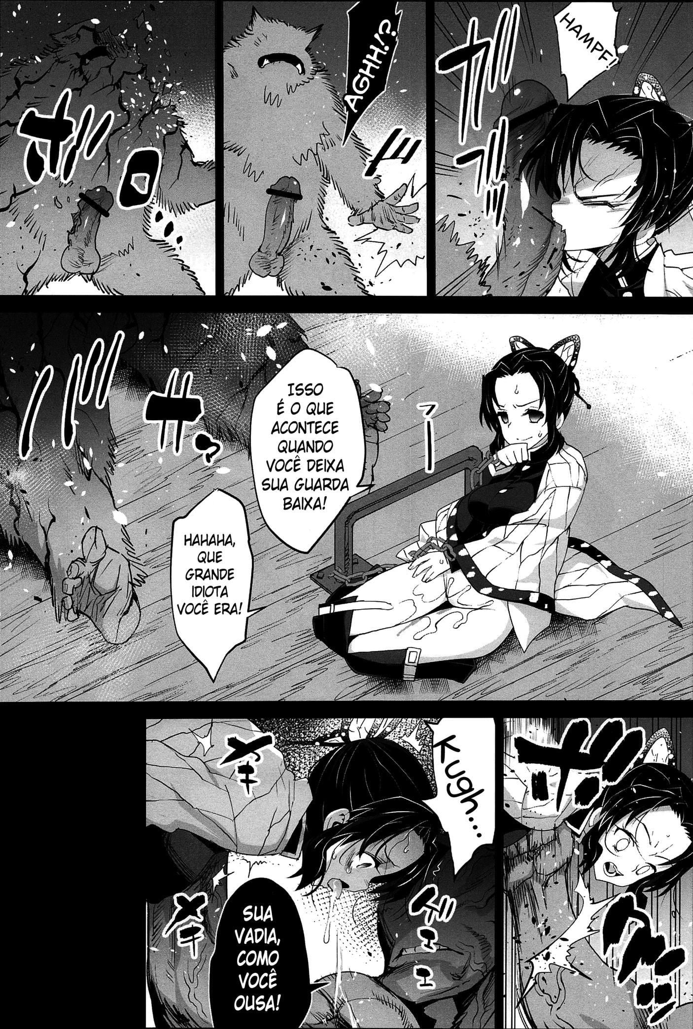 Kimetsu no Yaiba Porno - As caçadoras de demônio Oni