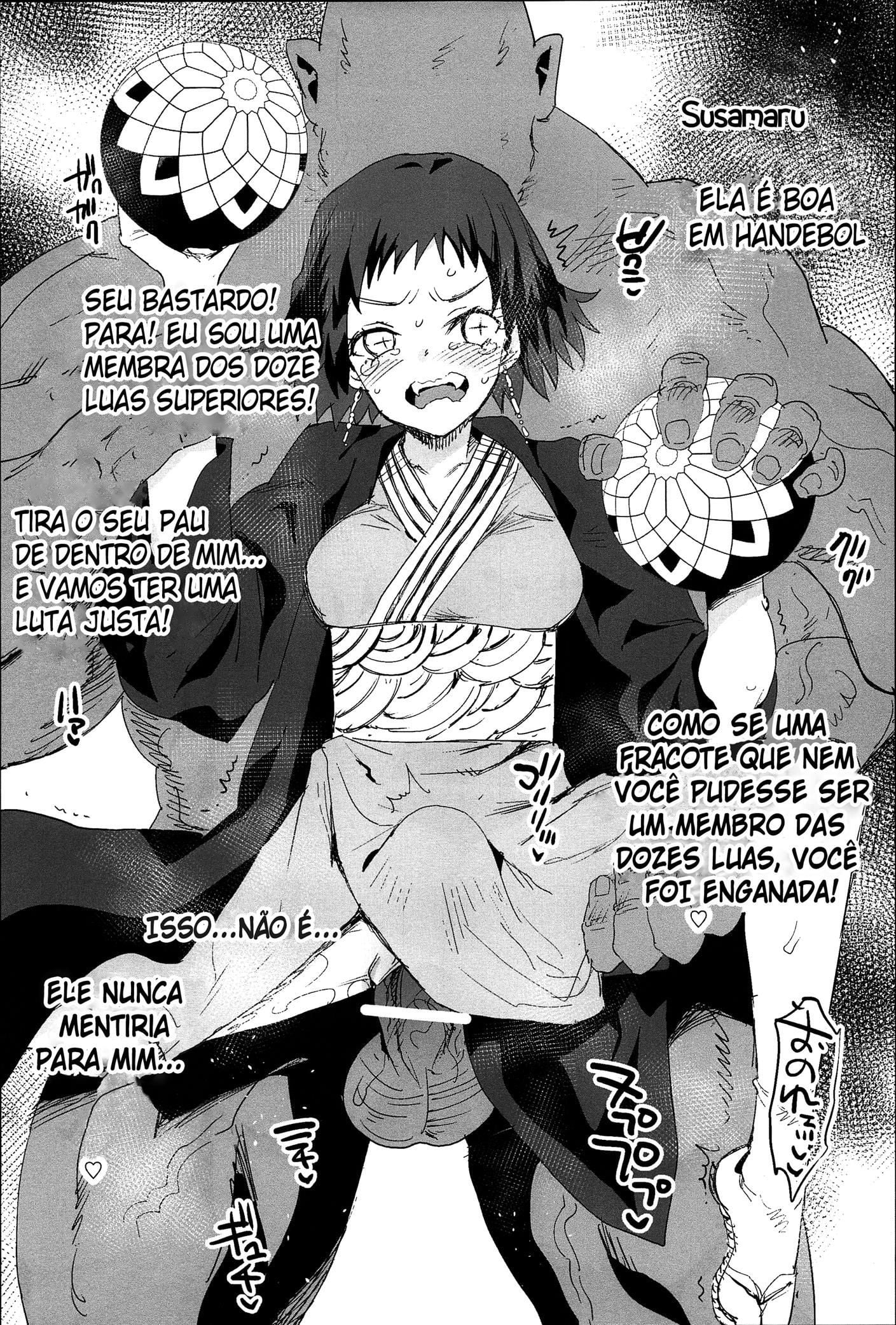 Kimetsu no Yaiba Porno - As caçadoras de demônio Oni