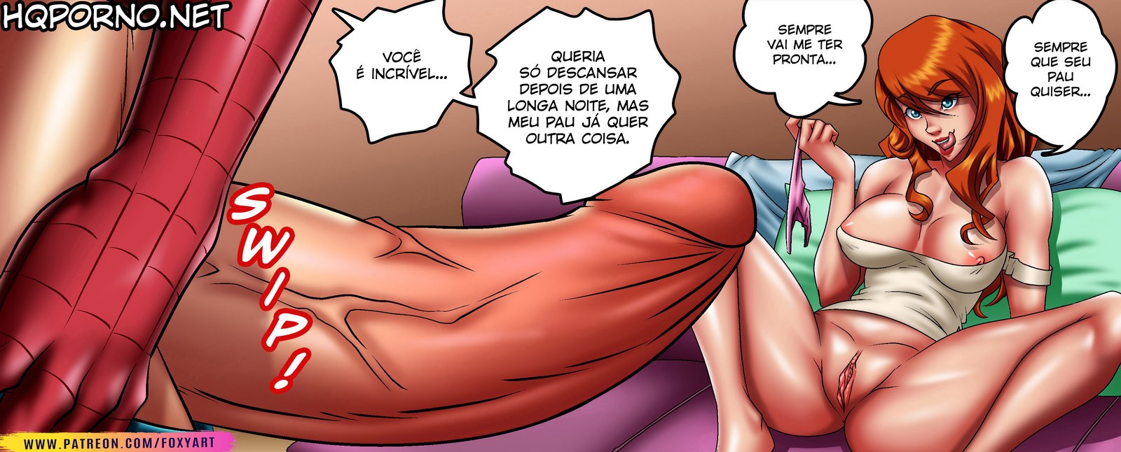 Mary-Venom - Hentai Comics do Homem Aranha