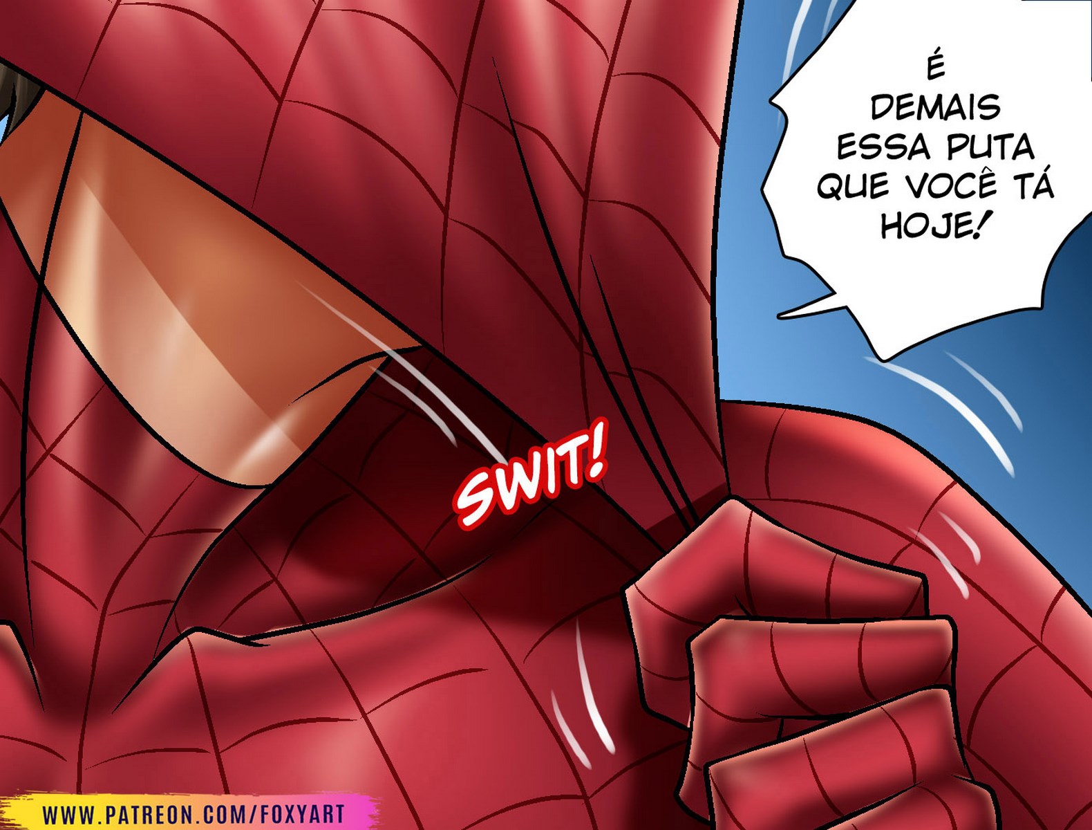 Mary-Venom - Hentai Comics do Homem Aranha