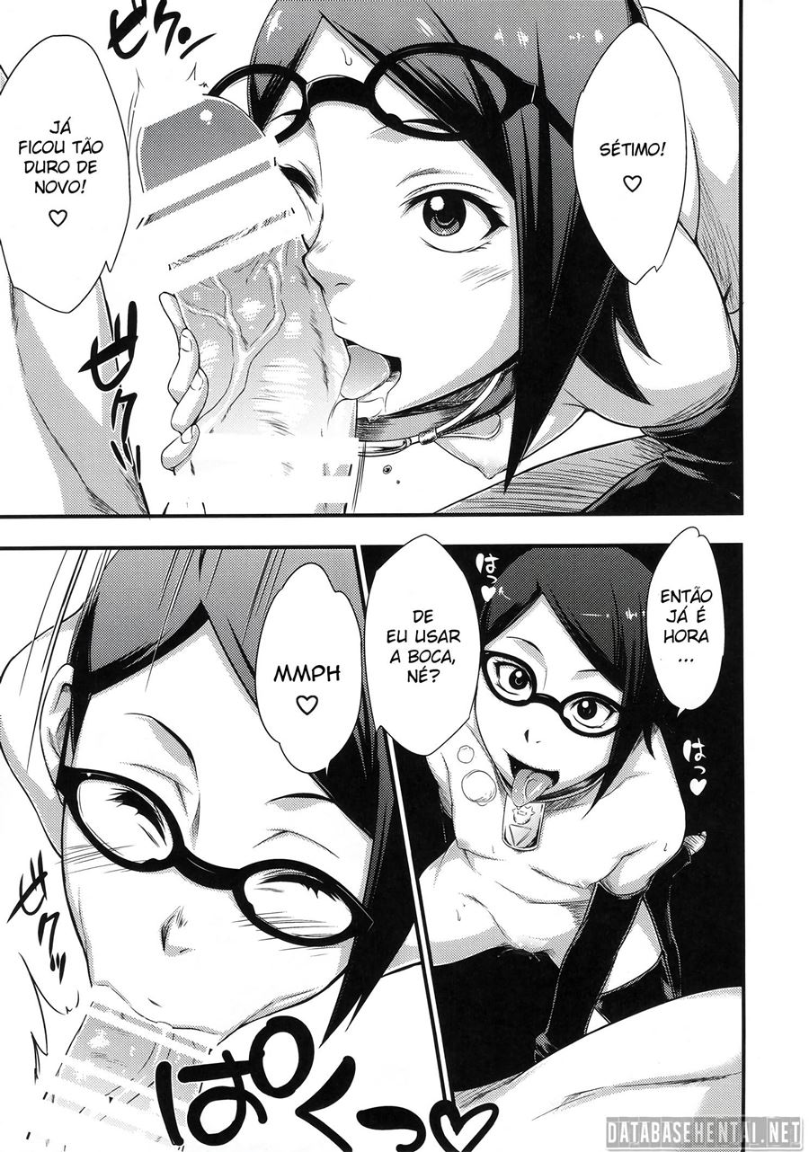 Coisas de Mãe e Filha - Sarada Hentai